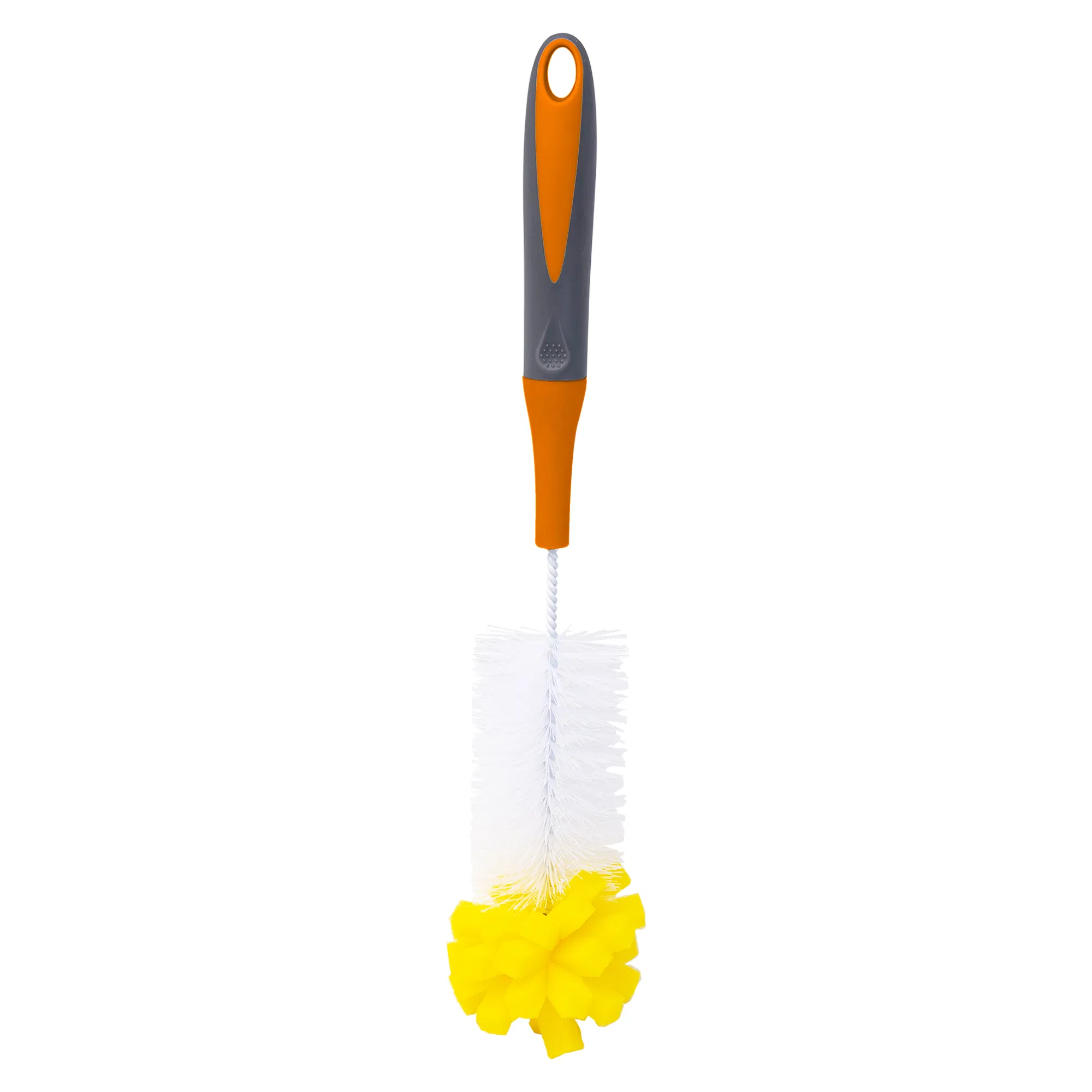 Long-Handle Cleaning Sponge Bottle Brush, Head for Kitchen Toilet Bathroom Cup Cleaning