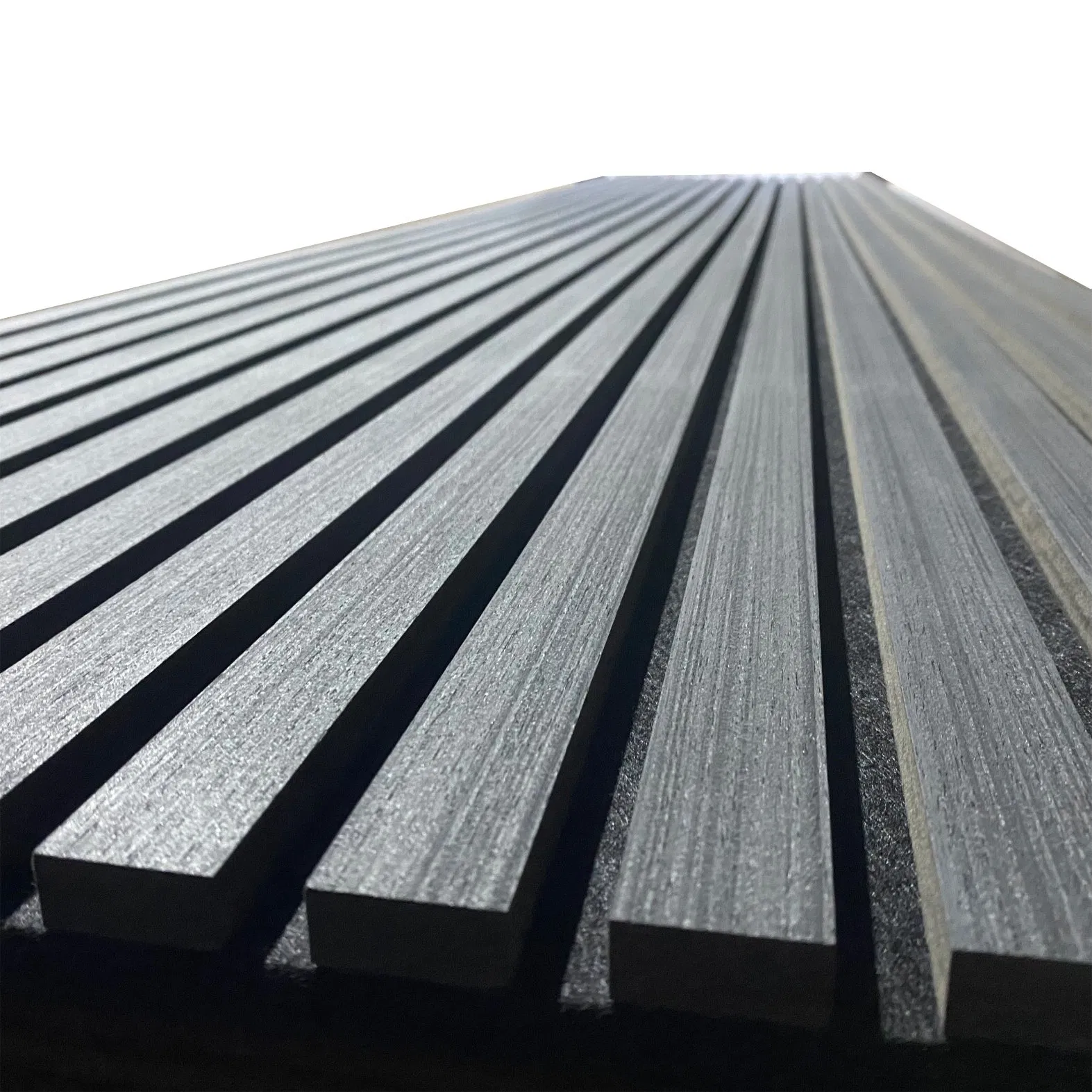 Natural Wood Veneer Acoustic Panels Design Slat Wall Akupanels Sound Proof