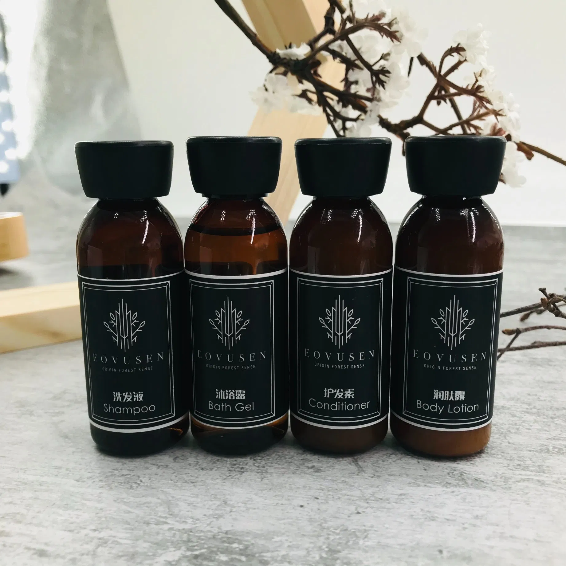 Factory Supply Discount Price Luxury Bath Products Hotel Toiletries Supplier Set 02