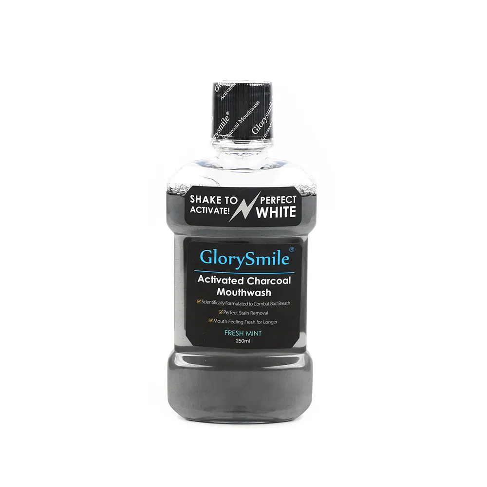 New Popular Dental Product 250 Ml Oral Care Charcoal Mouthwash