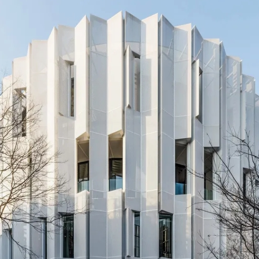 Aluminum/Aluminium Exterior/External Construction Building Glazing/Double Glass Curtain Wall Cladding Facade Price for Decoration