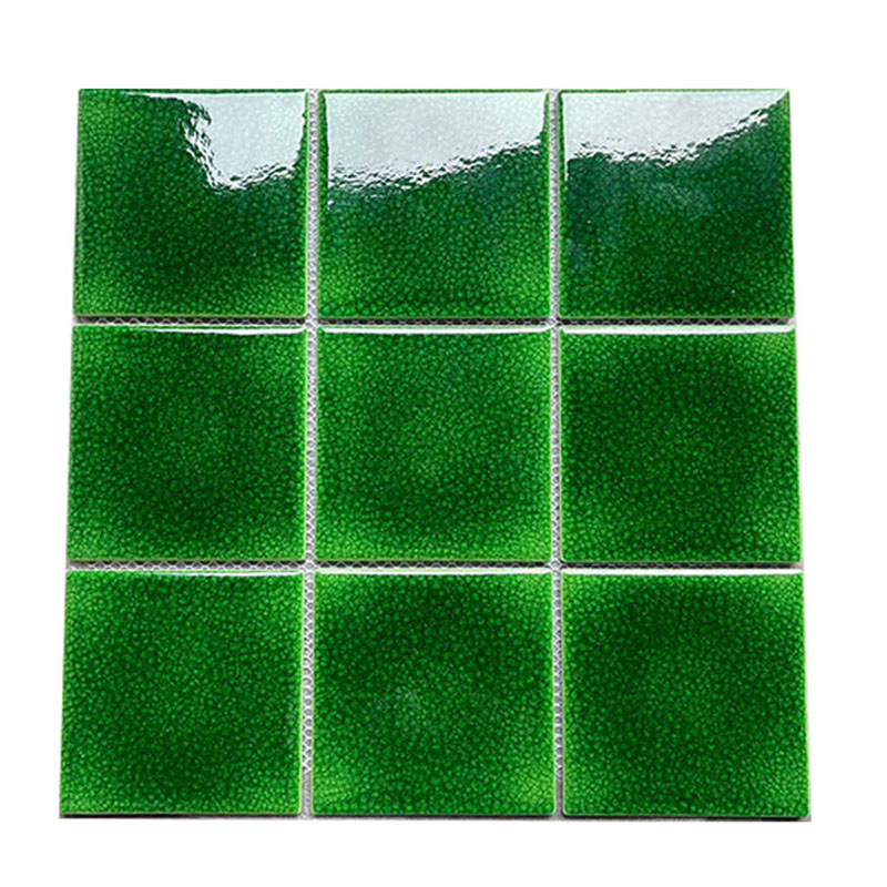 Stunning Ice Crack Mosaic Tile for Bathroom Decor Swimming Pool Tiles