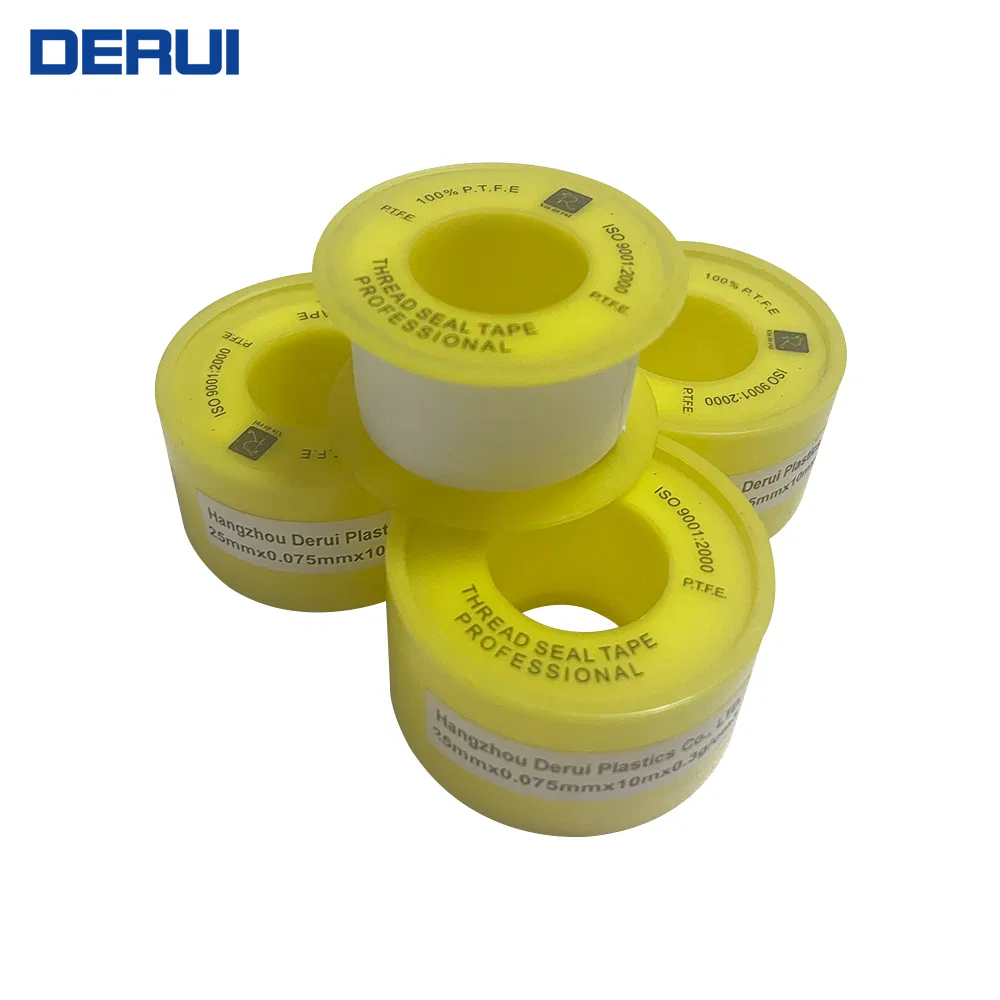 Chemical Resistance PTFE Water Pipe Plumbing Gas Line Thread Seal Tapes
