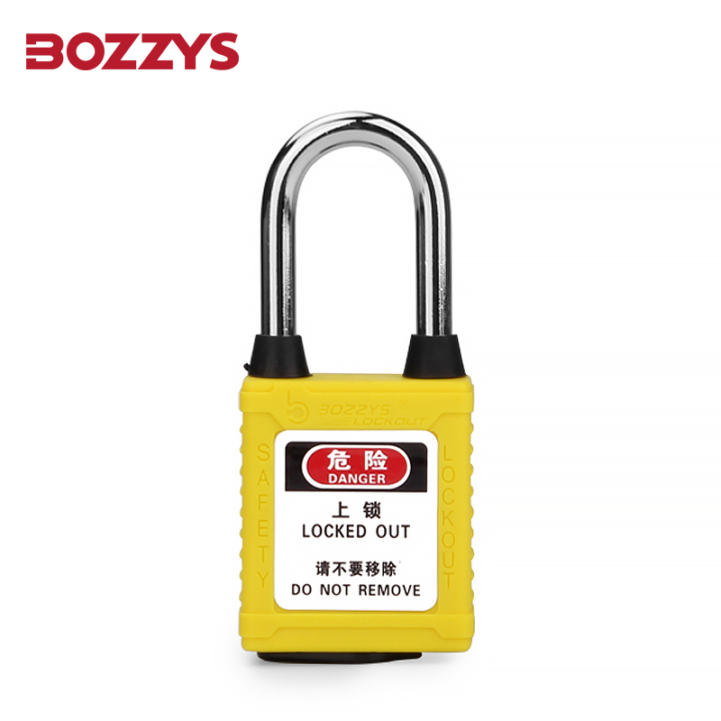 Industrial Keyed Alike and Master Keyed Dust-Proof Safety Padlock with Master Key Custom Label