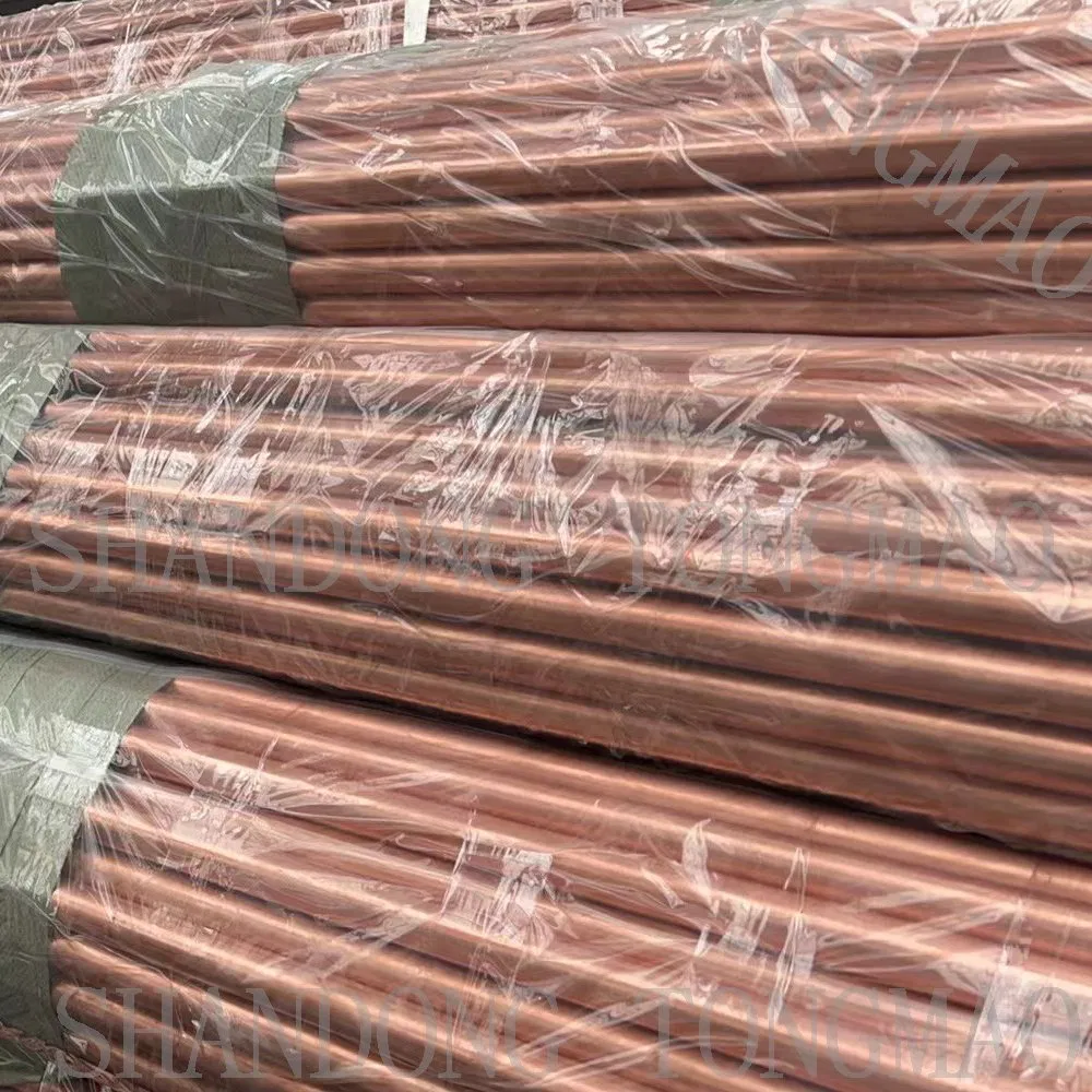 C11000 En 13348 LPG Gas AC Copper Pipe 1/2" 3/4" Copper Tubes