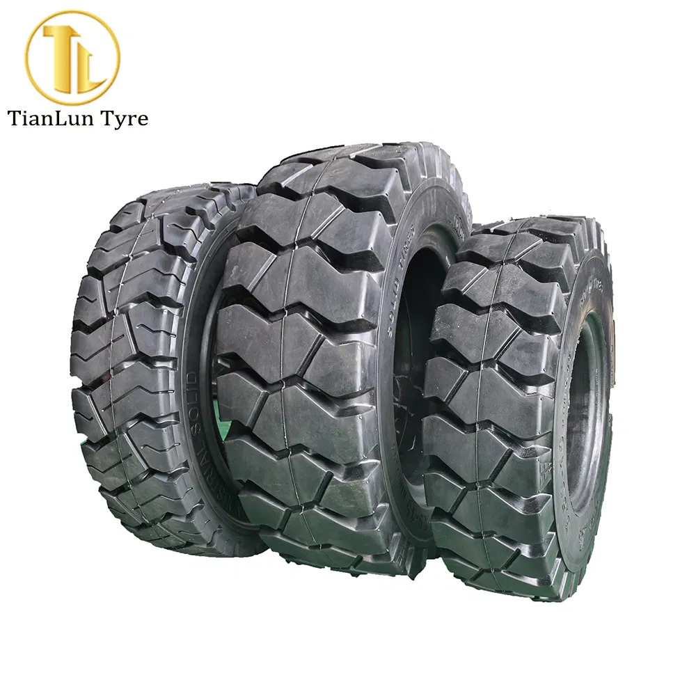 Шины цельнолитые для погрузчиков 600-9, 650-10, 700-12