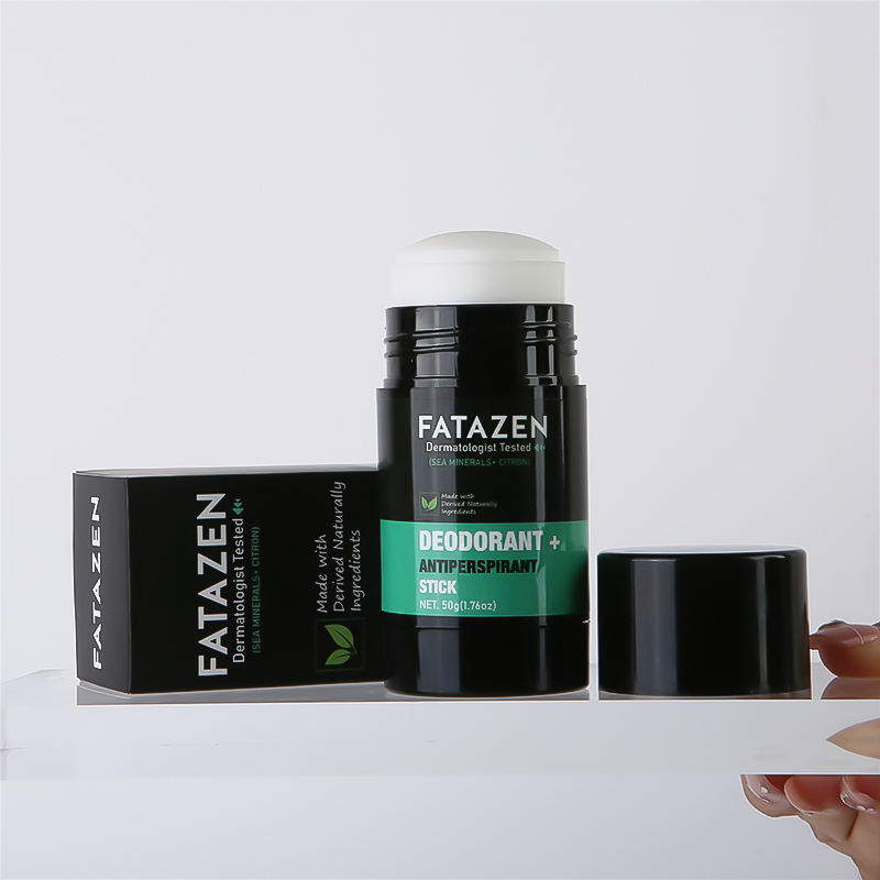 Private Label Wholesale Herbal Sea Minerals Citron Deodorant Antiperspirant Stick Natural Vegan Sweat Odor Balm Deodorant Stick