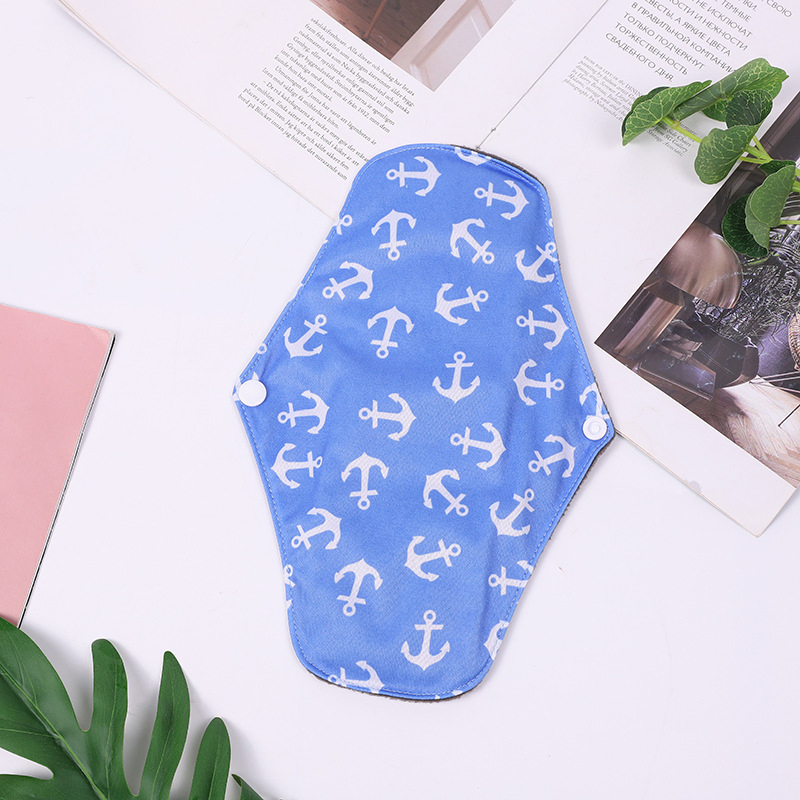 Customized Natural Organic Reusable Cotton Sanitary Napkin for Women