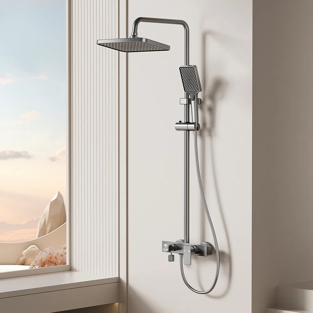 Premium Three-Function Rainfall Shower Set for Luxury Bathrooms