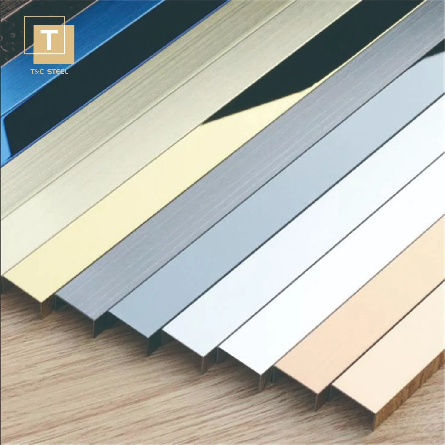 U Shaped Decorative Stainless Steel Tile U Trim/Strip/Profile/Patti for Stair Edging