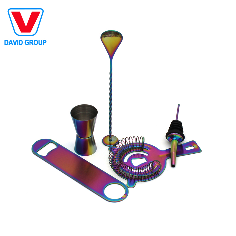 Amazon Bar Wine Tool Set Stainless Steel Cocktail Shaker for Promotional Gift Set