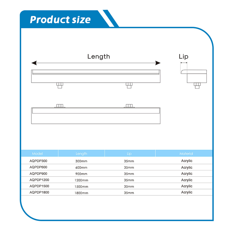 Swimming Pool Accessories Water Curtain Garden Outdoor Wall Fountain Waterfall with LED Strip