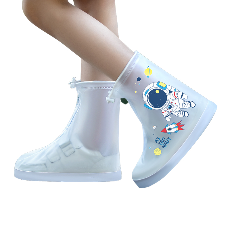 Children's Custom Waterproof Rain Shoe Covers for All Seasons Unisex