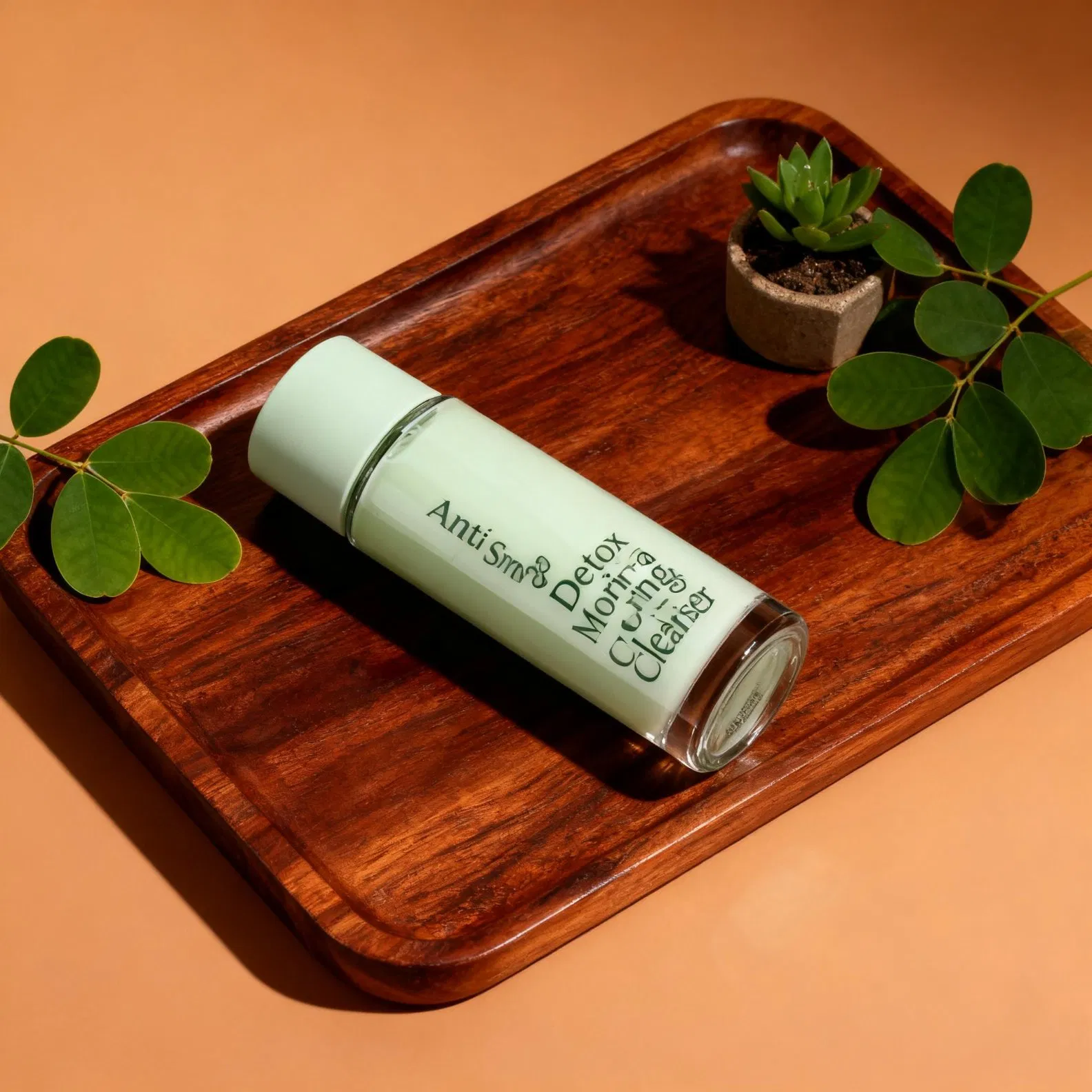 Ophthalmologist Approved and Nourishing Face Cleanser with Moringa Seed Extract and Bisabolol for Medical Standards