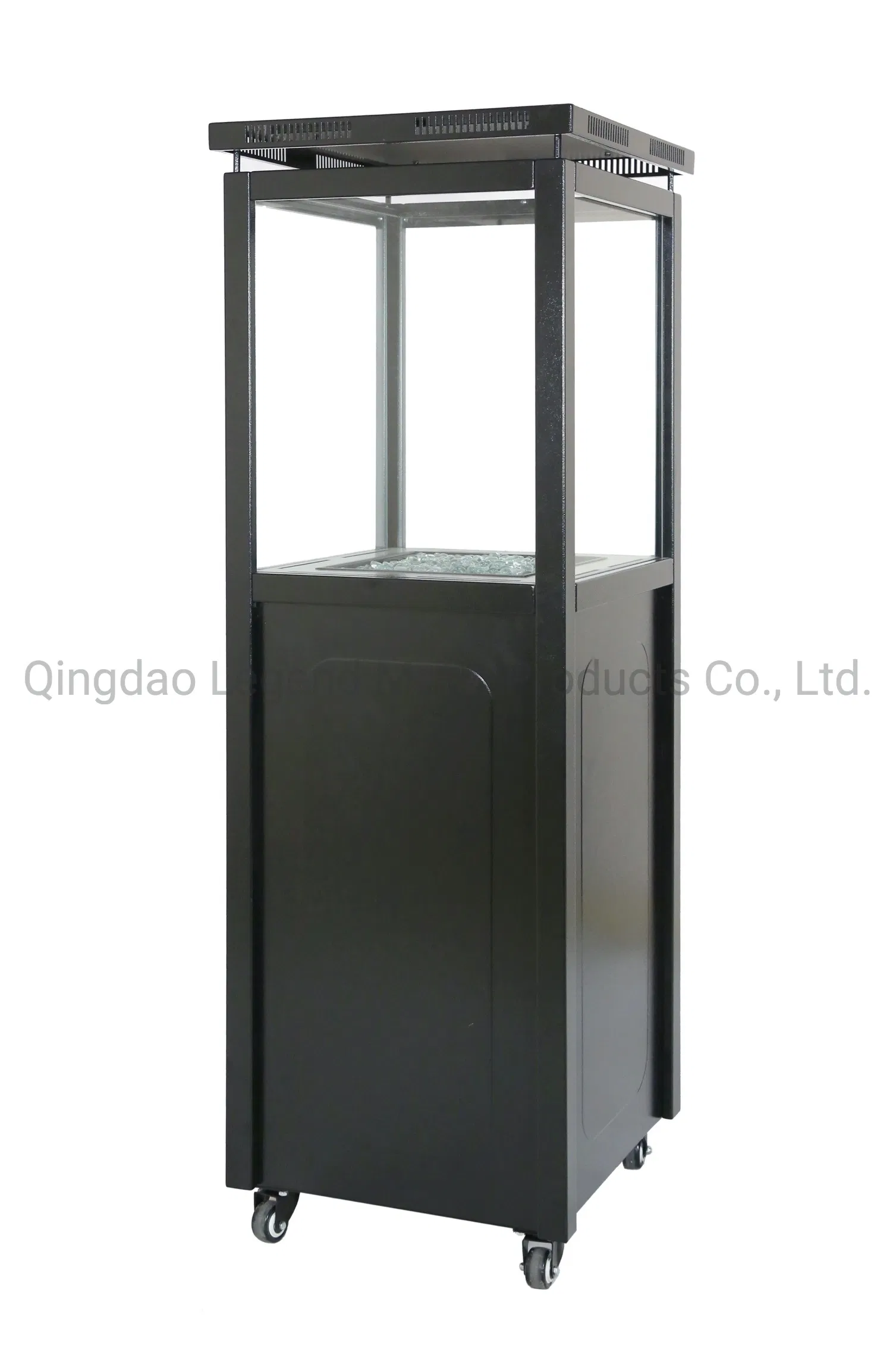 Free Standing Outdoor Patio Heater with Ods&Tile Device with Adjustable Flame