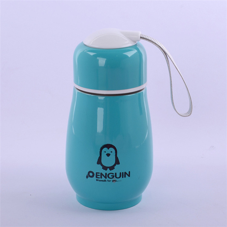 BPA Free 300ml Mini Double Wall Stainless Steel Thermo Flask Bottle