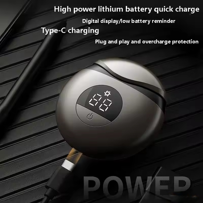 Waterproof Ipx7 Hotel Electric Facial Hair Remove USB Charge Beard Trimmer Shaver