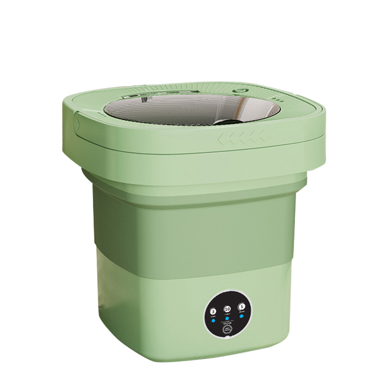 7L/12L Upgraded Mini Washing Machine for Small Clothes Foldable Laundry Machine for Hotel