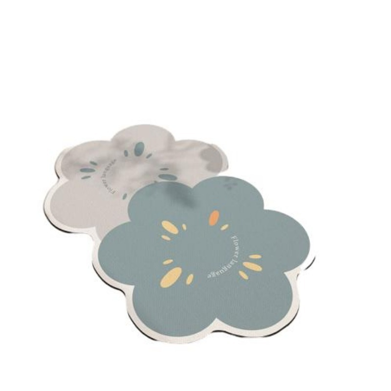 High Quality Cute Flower Soft Diatomite Mat Household Absorbent Anti-Slip Bath Mat