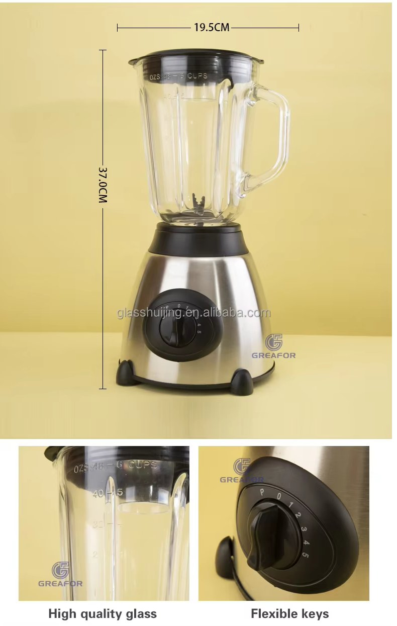 Stylish Brand Blender - Versatile Kitchen Gadget Food Processor for Daily Use