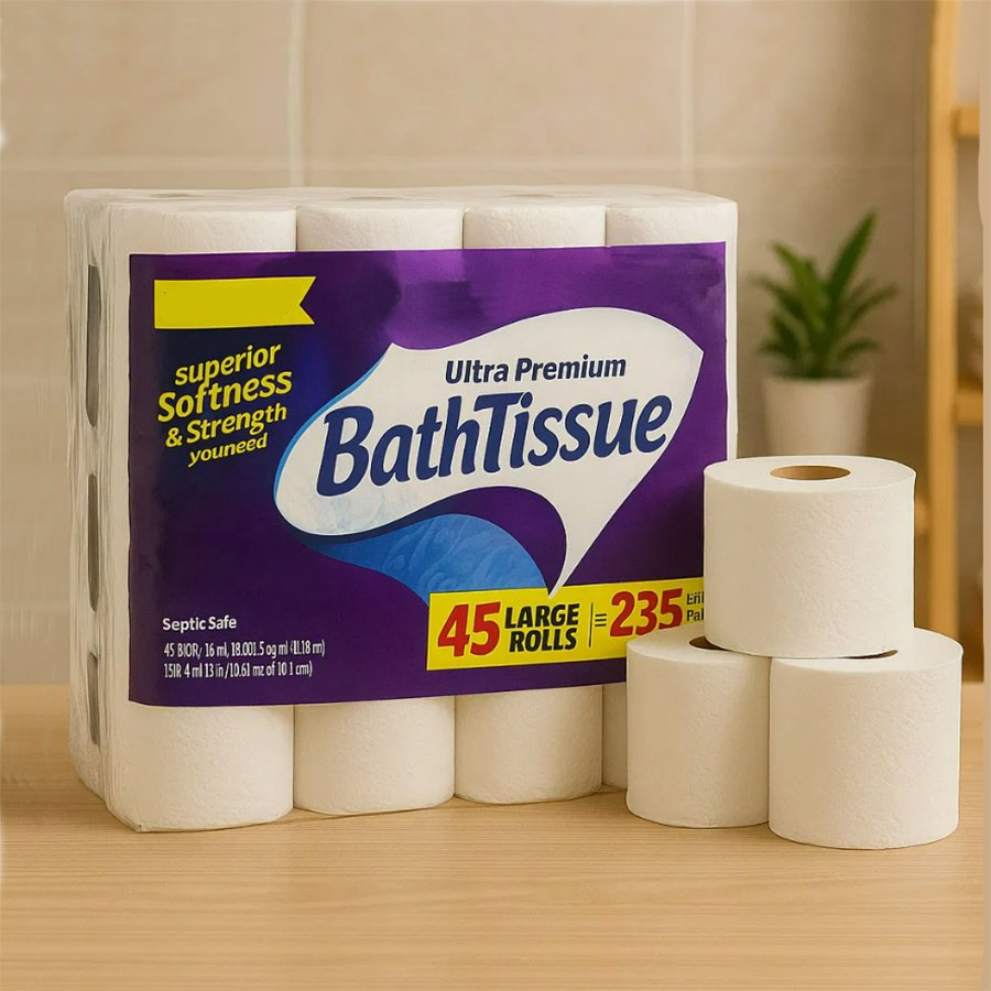 Best Price 3ply Customized Brand Various Package Hygienic Paper Hygienique Bamboo Tissue Toilet Paper Roll for Bathroom