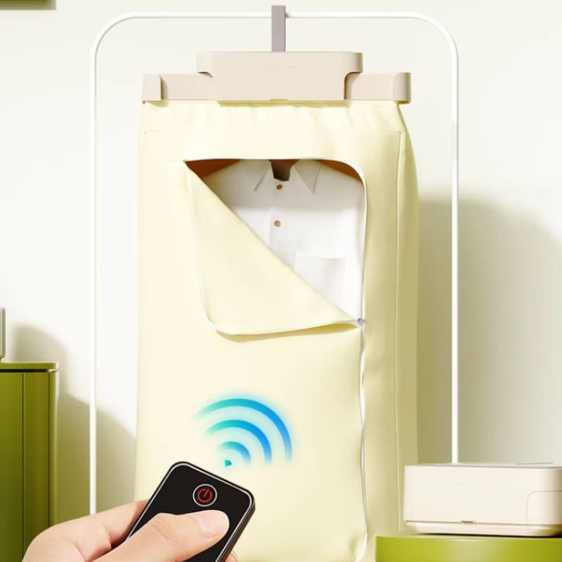 Remote Control Foldable Dryer Telescopic Pull-out Rod for Efficient Drying Portable Compact for Home Dorm Travel Use