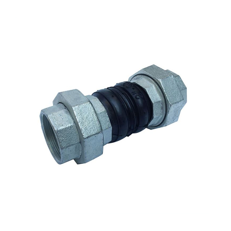 1 Inch Galvanized Thread Union Rubber Expansion Joint Supplier