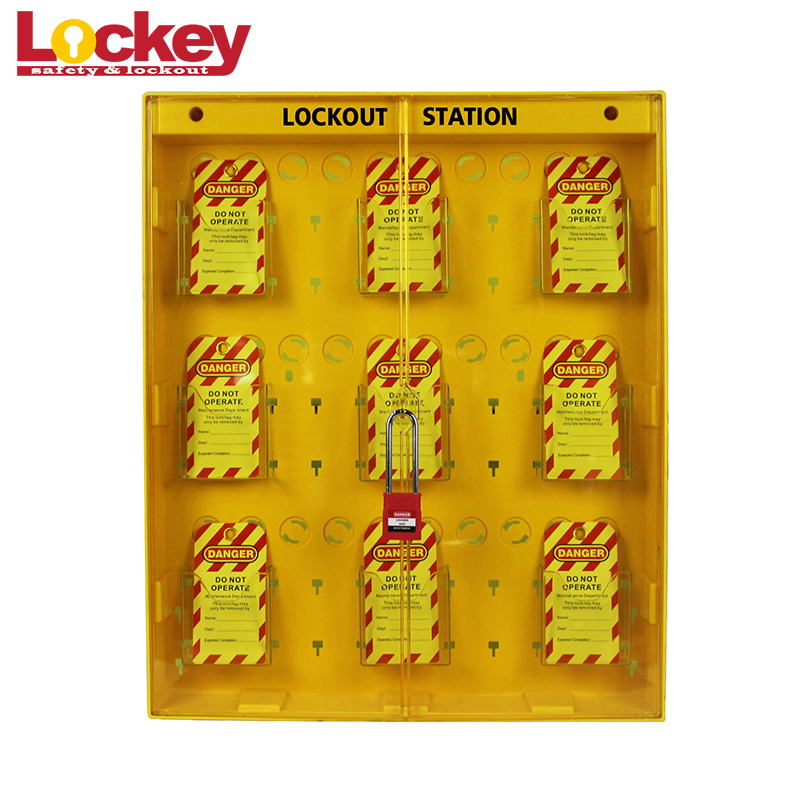 Wall Mounted Combination Advanced Industrial Safety Lockout Station