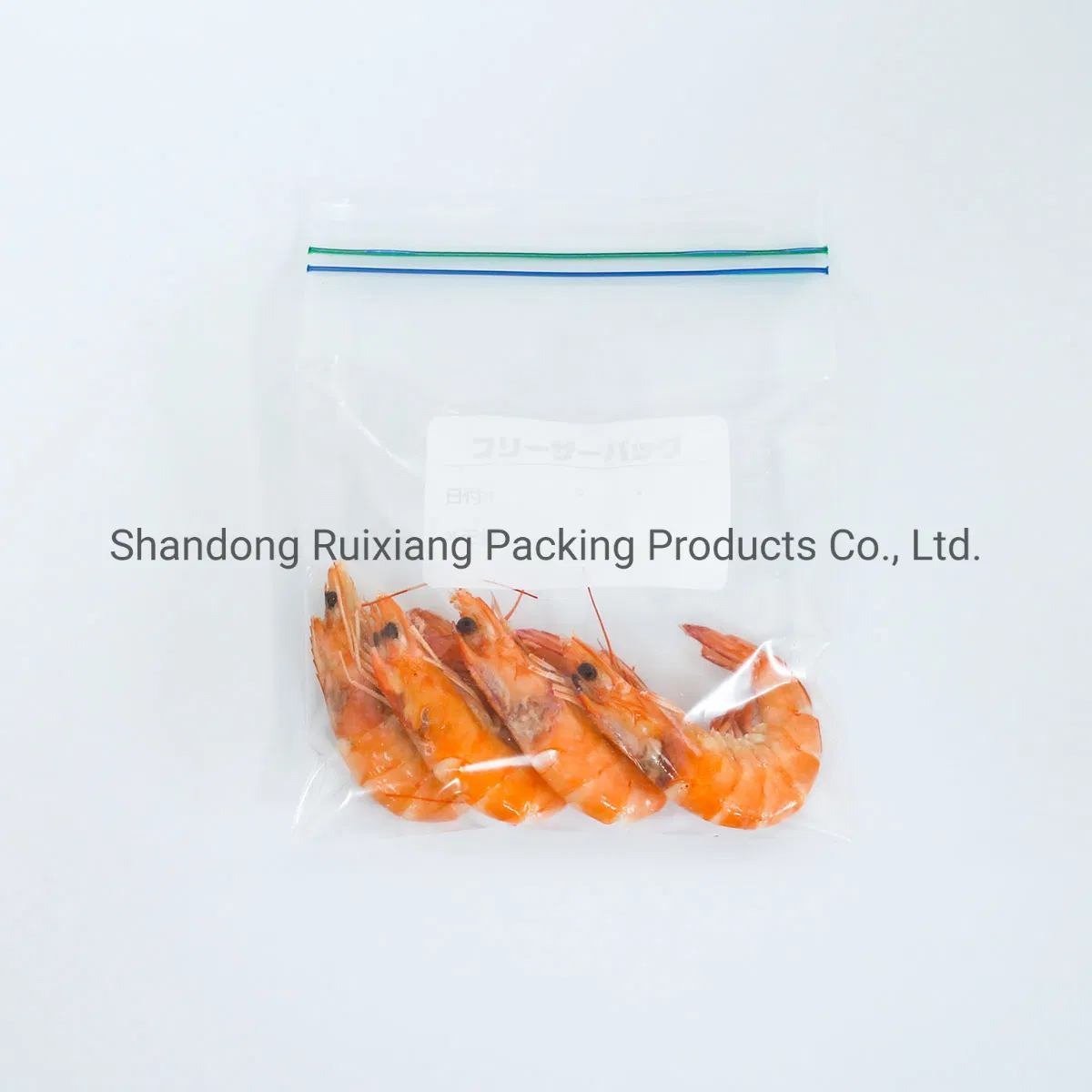 Wholesale BPA Free Reclosable Plastic Zipper Bag Waterproof Snack Storage Bag