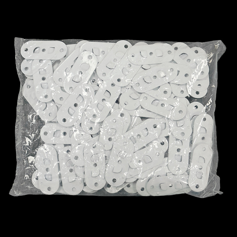 10PCS Metal Installation Code Accessories for Pleated Curtains; Side and Top Mounting Code Brackets for Roller Blinds
