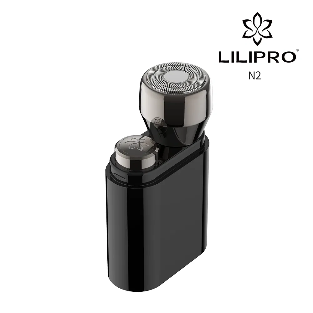 Lilipro N2 Nose Hair Trimmer Painless Rechargeable USB Ear Nose Trimmer Professional Facial Hair with Waterproof for Men Care