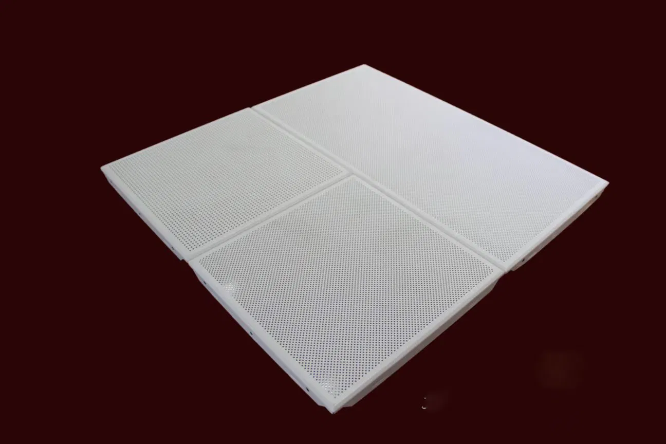 Heat Insulation Lay-in Aluminum Ceiling Customized Size Is Available
