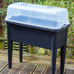 Elevated Vinyl Plastic Raised Planter Box