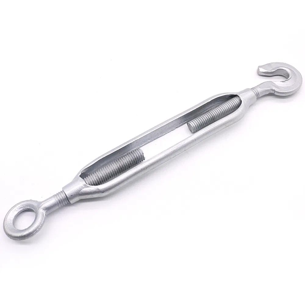 High Quality Galvanized Steel Eye and Hook Turnbuckles