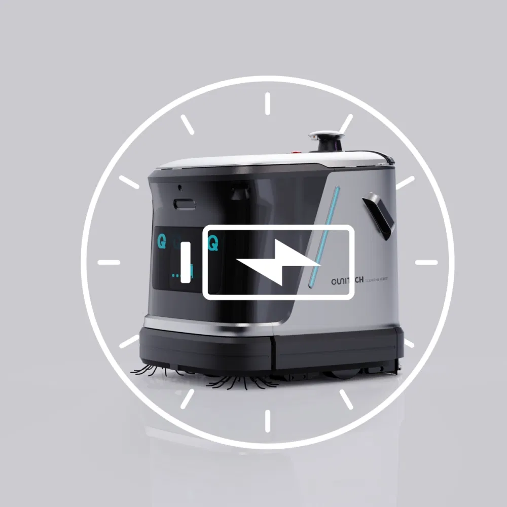 Interior Commercial Cleaning Machine with Vacuuming Sweeping and Mopping Function