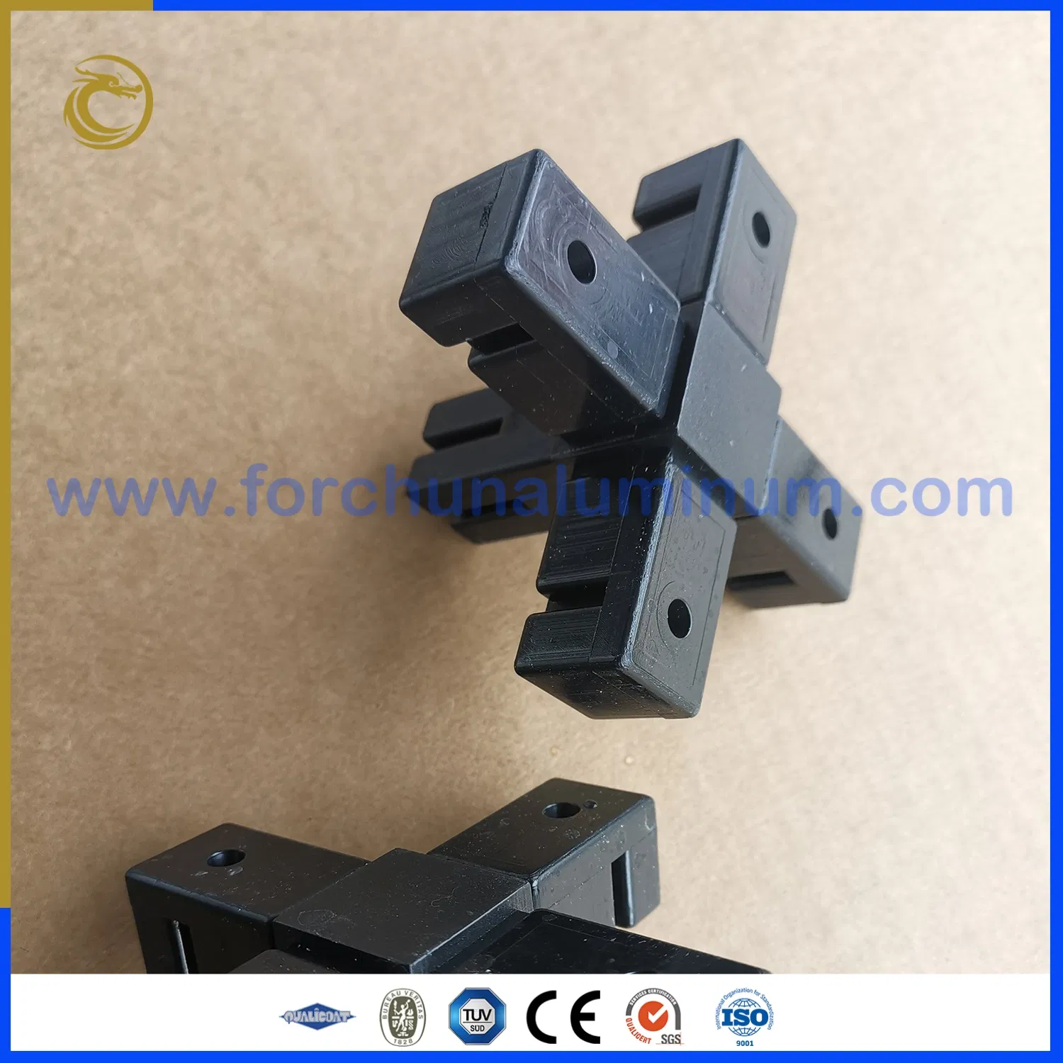 Top Quality 3 Way for 25X25mm Tube Durable Aluminum Material Square Tube Connector