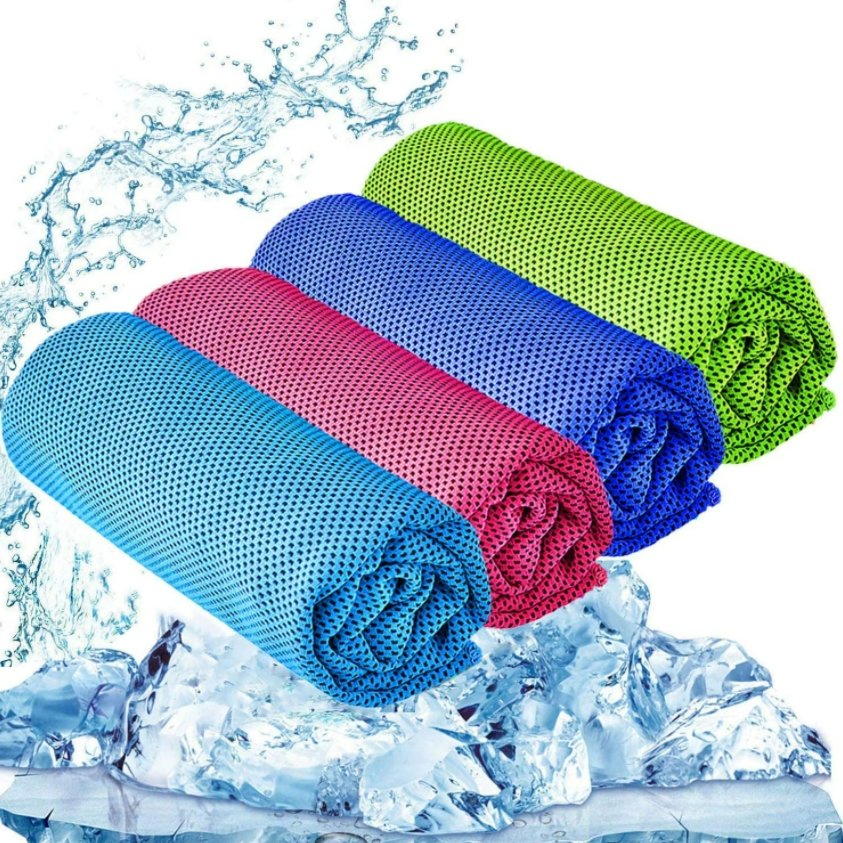 Promotional Outdoor Quick-Drying Travel Climbing Microfiber Summer Customized Knitted Jasmine Towel