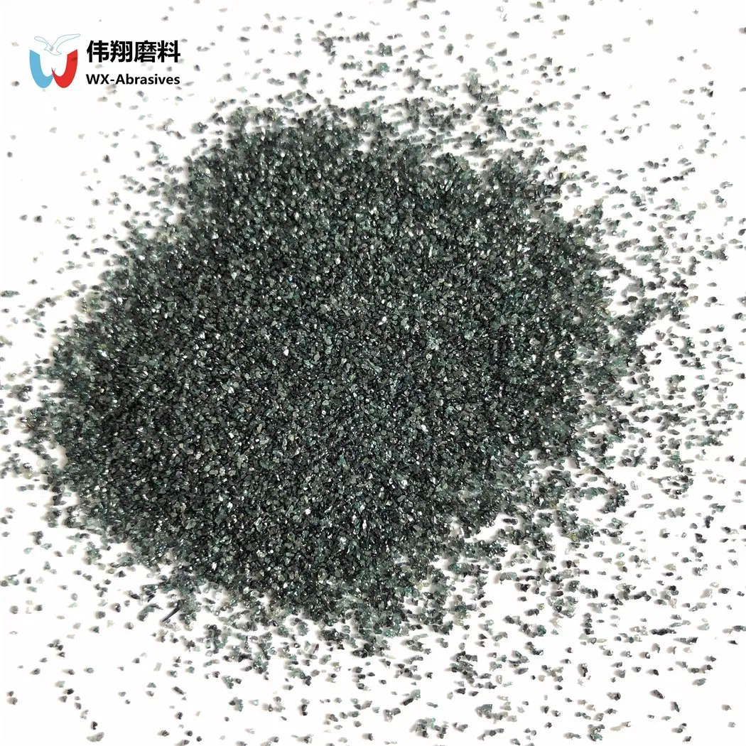 Карбид кремния зеленый абразивный 99% чистоты