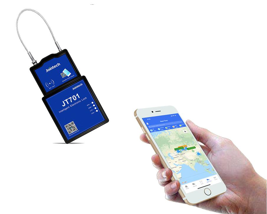 Container Position Tracking Smart Lock