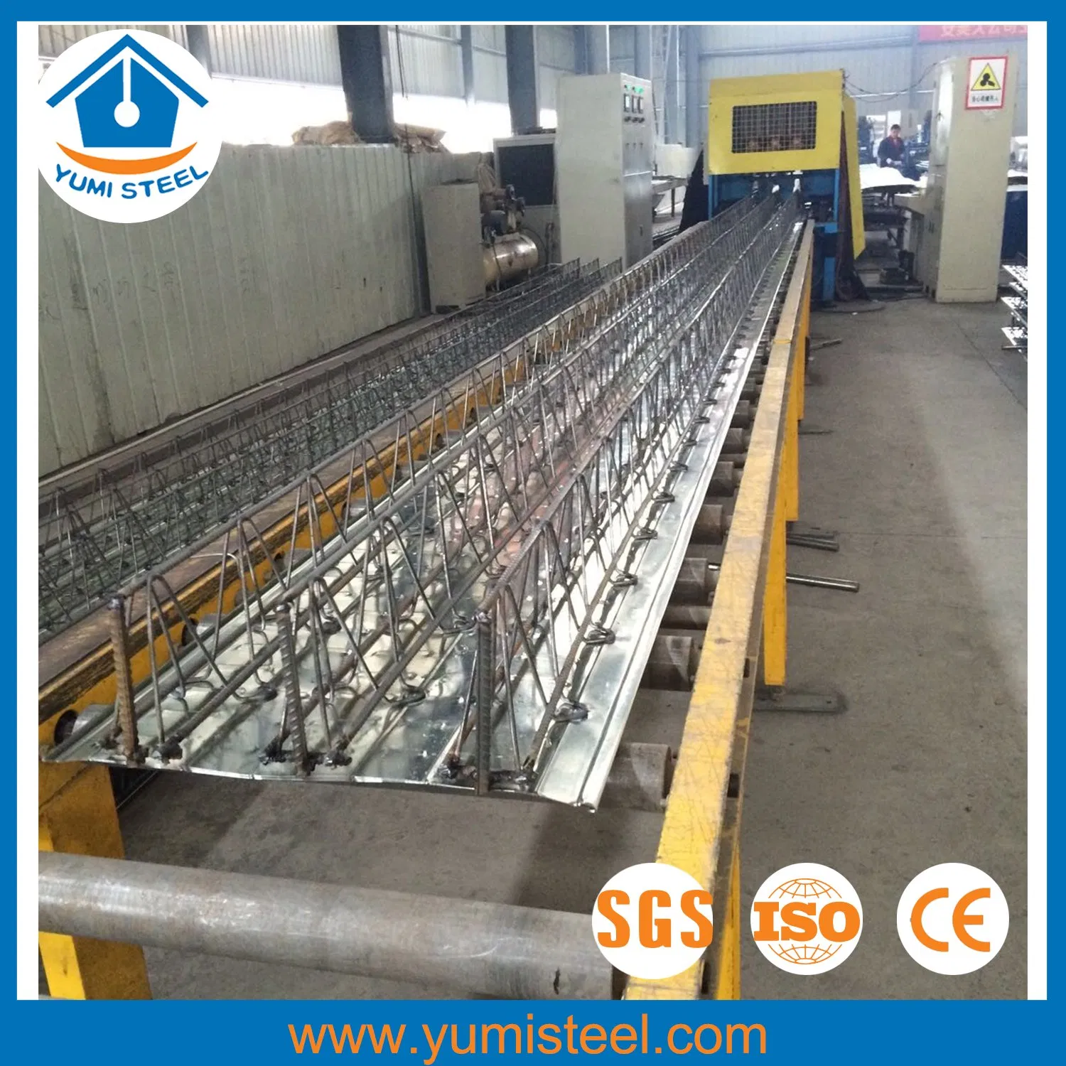 High Strength Steel Rebar Truss Girder Steel Floor Decking