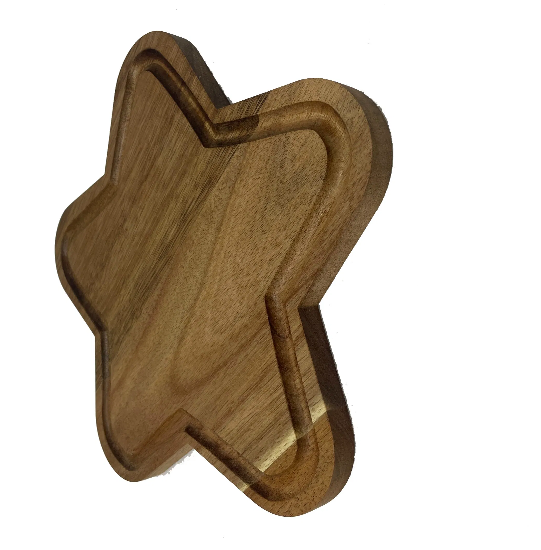 Rustic Elegance Wood Serving Board for Charcuterie and More
