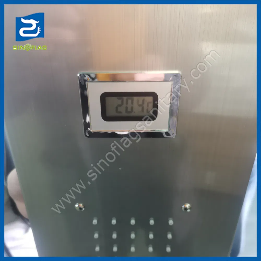 Ss Shower Panel 1300X200mm with 2PCS in Angle and Display