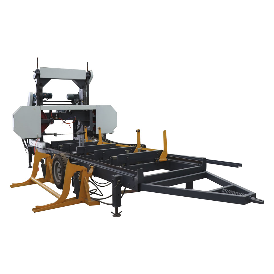 Станок ленточнопильный горизонтальный гидравлический электрический по дереву