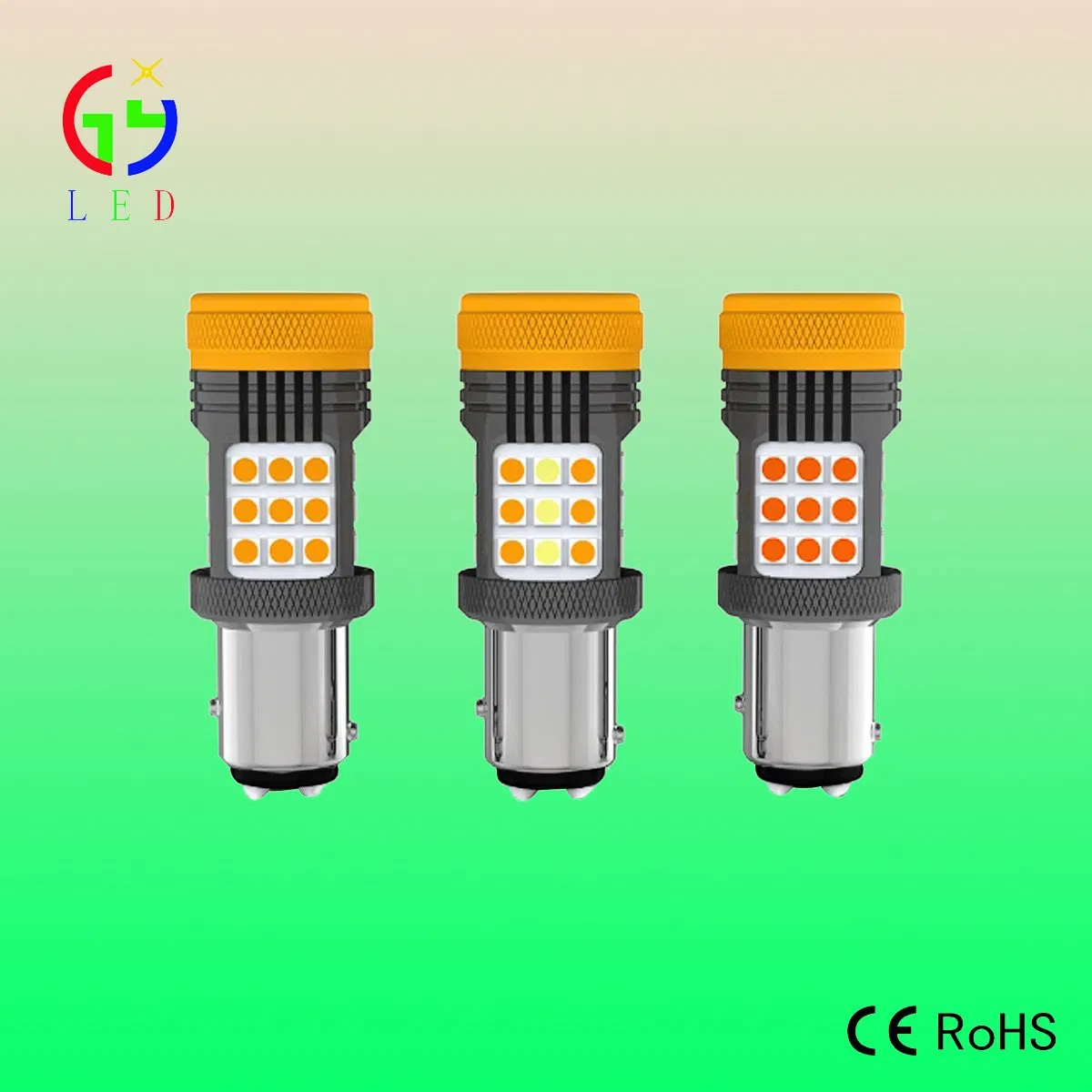 Светодиодная лампа Guangyao 1156/1157 для поворотников и стоп-сигналов
