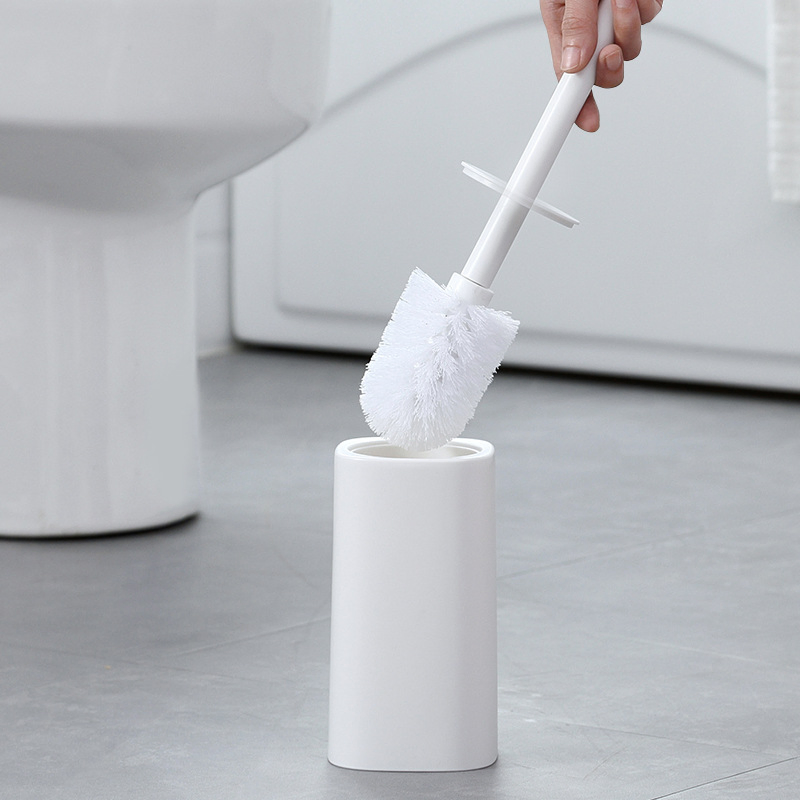 Угловая щетка для чистки унитаза с длинной ручкой