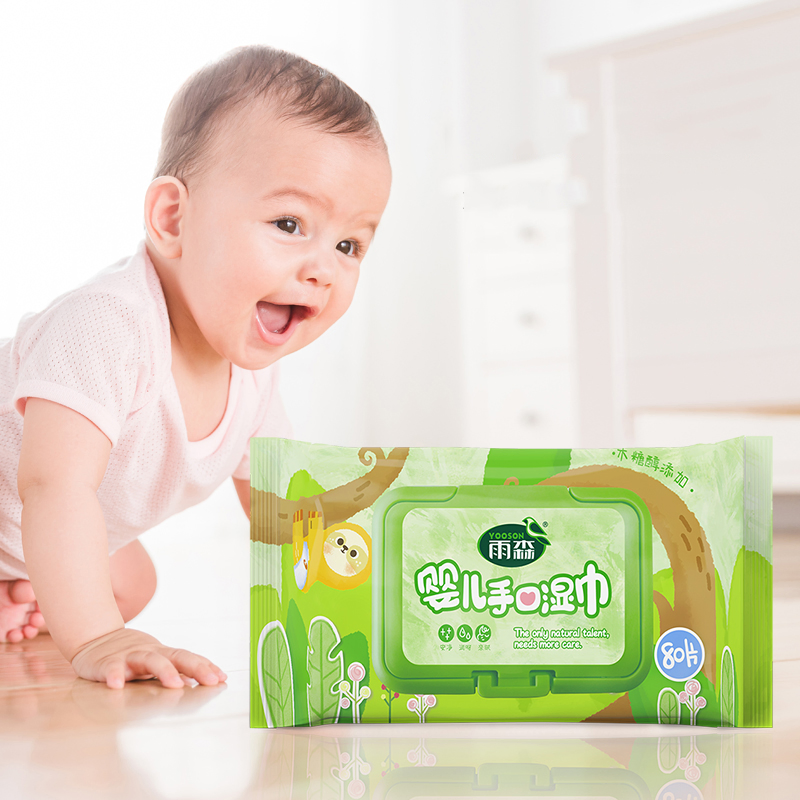 Alcohol-Free Baby Wet Wipes for Safe Hand and Mouth Cleaning