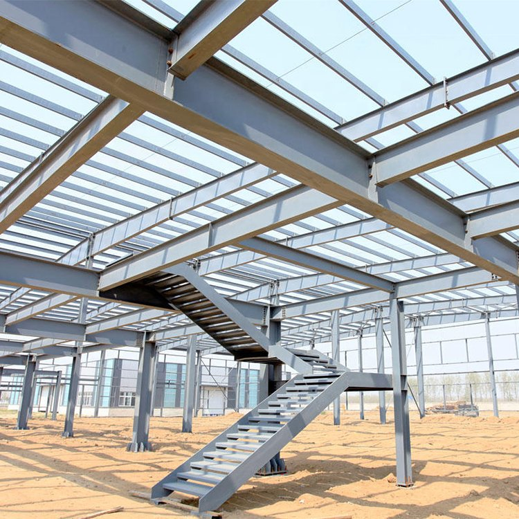 Low Price Pre Fabricated Light Steel Structure Commercial Shopping Mall