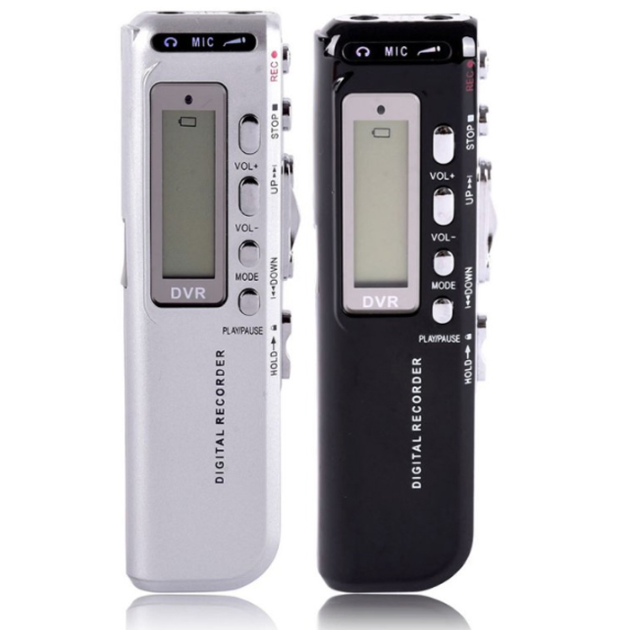 Портативный диктофон MP3 с флешкой, 8 ГБ