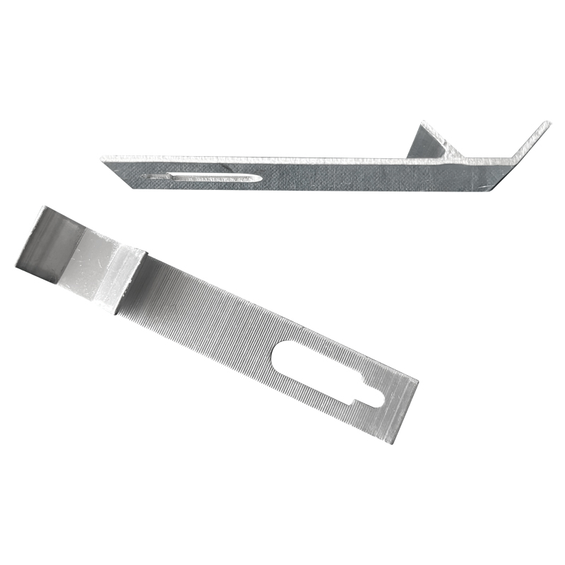 Aluminium Tile Wall Fixing Anchor Thin Sheet Cladding Accessories Thin Sheet Fixing Panel Clip