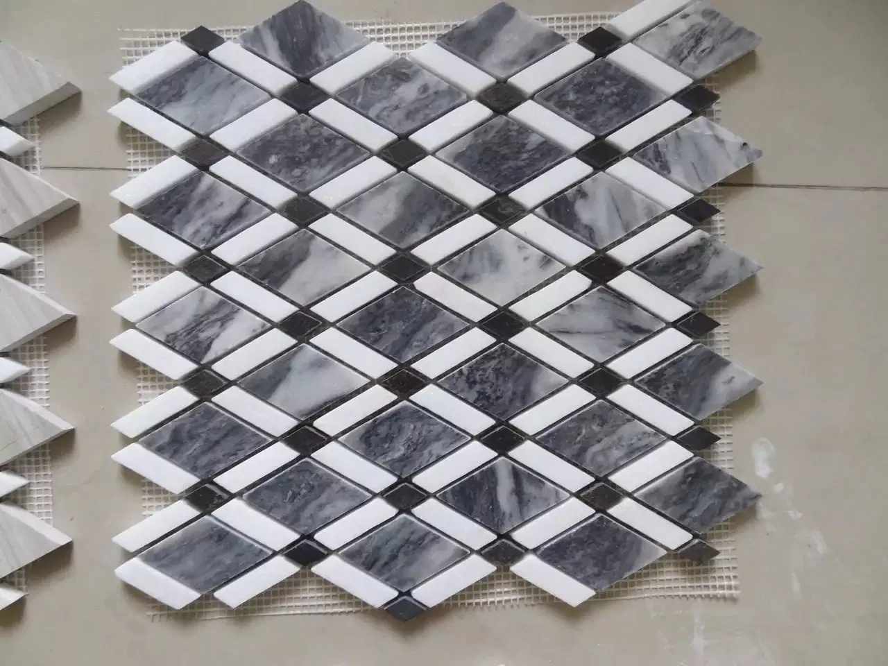 Colorful Marble Mixed Mosaic / High Quality Wall & Floor Mosaic Tiles